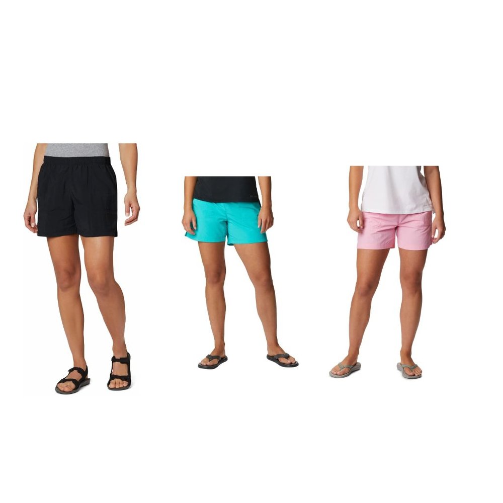 NWT Columbia Women's Sandy River 3" Outdoor Shorts XS-2XL Multicolor $50 D385